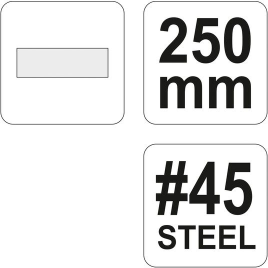 TARNIK DO DREWNA PŁASKI 250MM #45 -zdjęcie numer 3