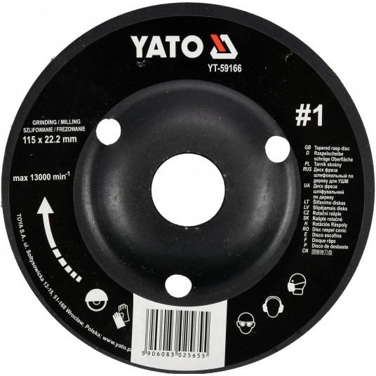 TARNIK SKOŚNY 115mm NR1 -zdjęcie numer 1