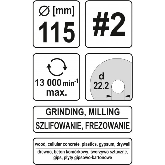TARNIK SKOŚNY 115mm NR2 -zdjęcie numer 5