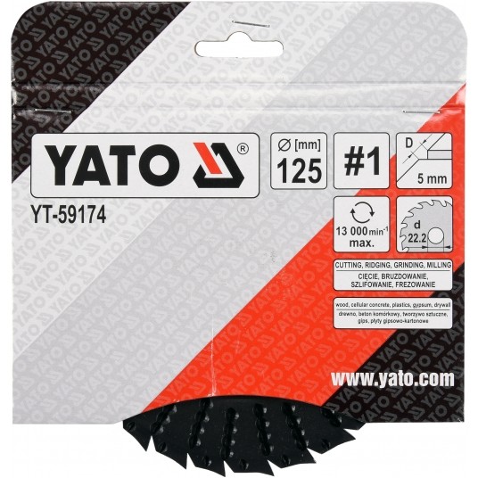 TARNIK WYPUKŁY Z PIŁĄ 125MM NR1 -zdjęcie numer 4