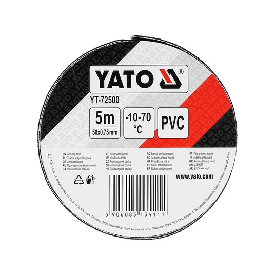 TAŚMA ANYPOŚLIZGOWA CZARNA 50MM X 5M -zdjęcie numer 3