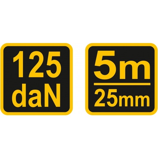TAŚMA DO BAGAŻU Z NACIĄG. 25MM/5M (HAK) -zdjęcie numer 3