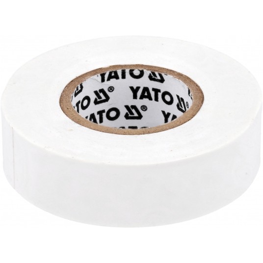 TAŚMA ELEKTROIZOLACYJNA 19MMX20M BIAŁA -zdjęcie numer 1