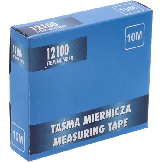 TAŚMA MIERNICZA STALOWA 10M SZER.10MM -zdjęcie numer 2