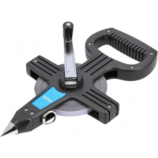 TAŚMA MIERNICZA STALOWA 50M GEODEZ -zdjęcie numer 1