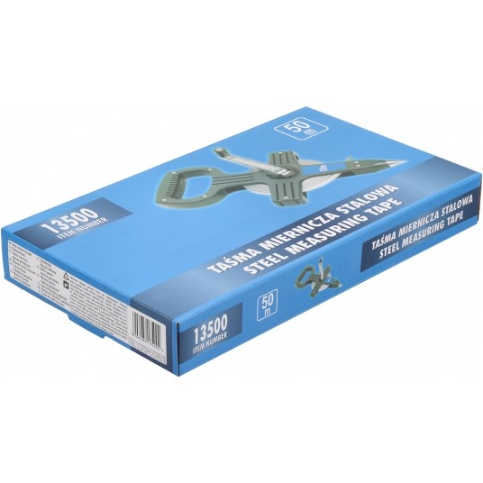 TAŚMA MIERNICZA STALOWA 50M GEODEZ -zdjęcie numer 3