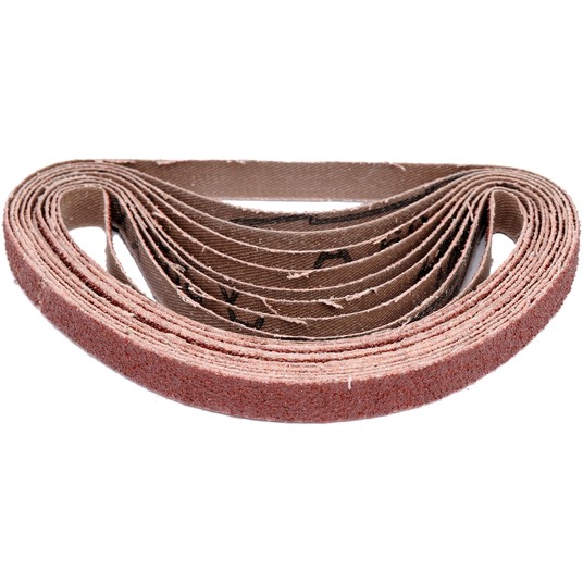 TAŚMA ŚCIERNA BEZKOŃ. 10SZT P80 10X330MM -zdjęcie numer 1