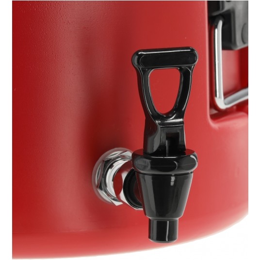 TERMOS TRANSPORTOWY OKRĄGŁY Z KRANEM 15L -zdjęcie numer 7