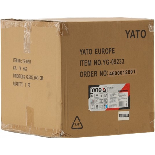 TERMOS TRANSPORTOWY OKRĄGŁY Z KRANEM 30L -zdjęcie numer 8