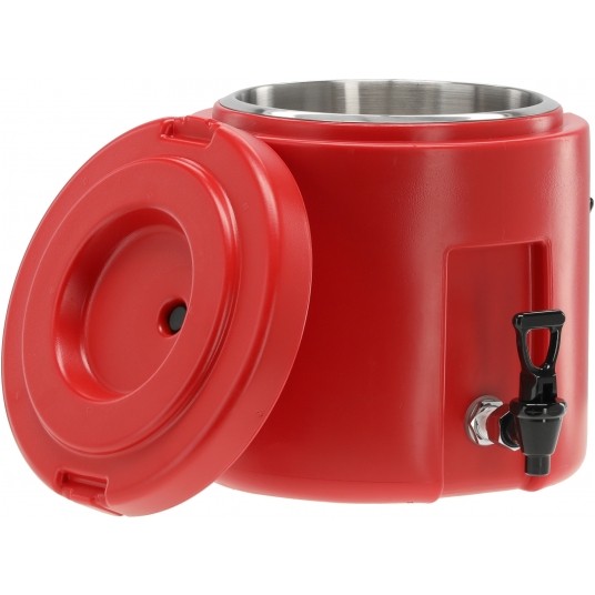 TERMOS TRANSPORTOWY OKRĄGŁY Z KRANEM 9L -zdjęcie numer 5