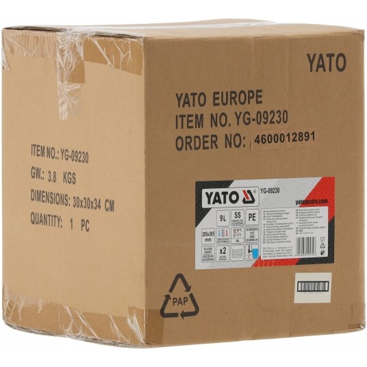 TERMOS TRANSPORTOWY OKRĄGŁY Z KRANEM 9L -zdjęcie numer 9