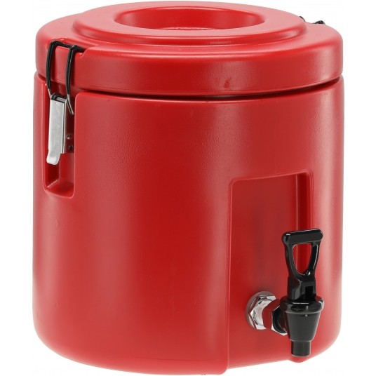 TERMOS TRANSPORTOWY OKRĄGŁY Z KRANEM 9L -zdjęcie numer 1