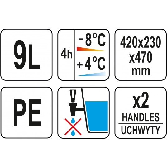 TERMOS Z KRANEM PE 9,4L -zdjęcie numer 8
