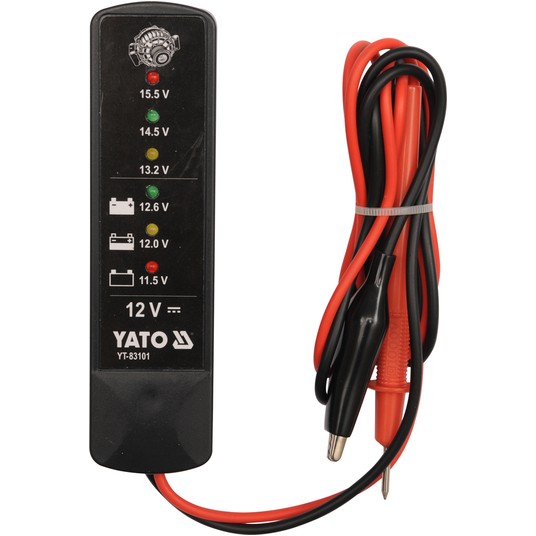 TESTER AKUMULATORA I ALTERNATORA 12V -zdjęcie numer 1