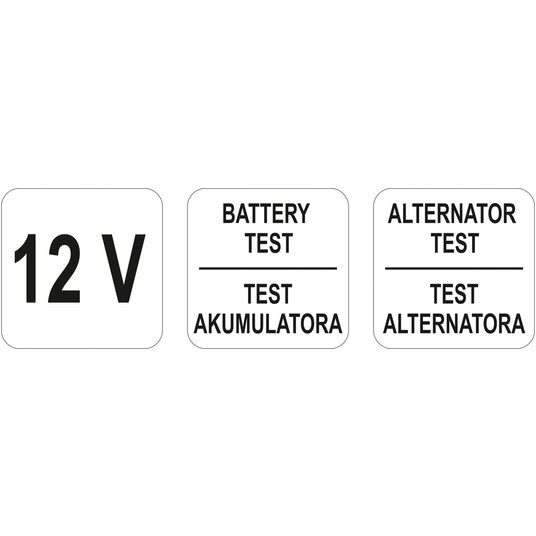 TESTER AKUMULATORA I ALTERNATORA 12V -zdjęcie numer 3