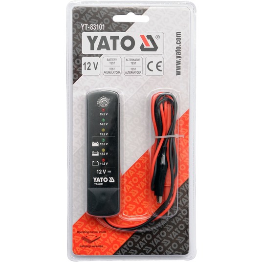 TESTER AKUMULATORA I ALTERNATORA 12V -zdjęcie numer 2
