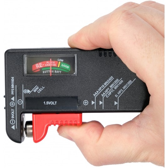 TESTER BATERII 1,5V ORAZ 9V -zdjęcie numer 7