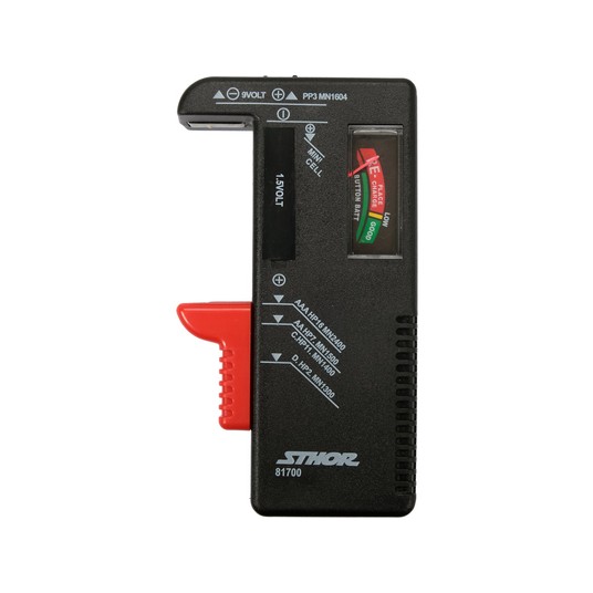 TESTER BATERII 1,5V ORAZ 9V -zdjęcie numer 1