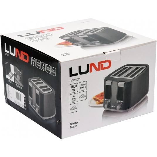TOSTER 1300-1500W CZARNY -zdjęcie numer 5