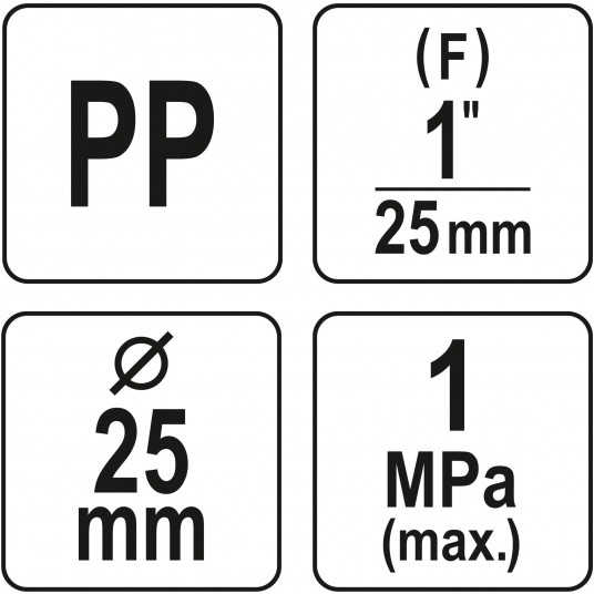 TRÓJNIK PP GW 25 X 1'' X 25 -zdjęcie numer 4