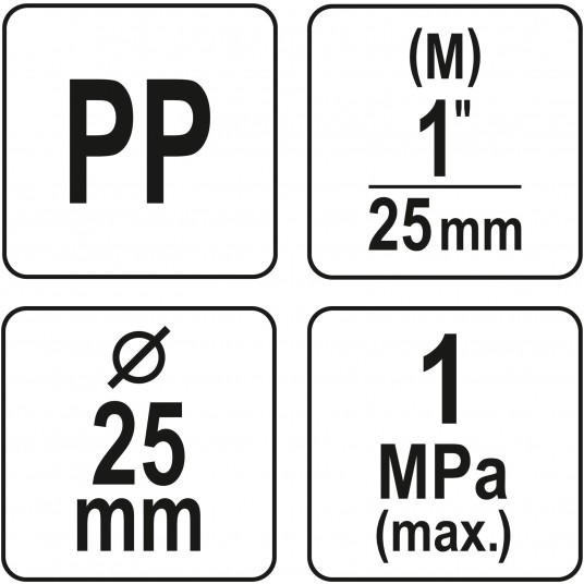 TRÓJNIK PP GZ 25 X 1'' X 25 -zdjęcie numer 4