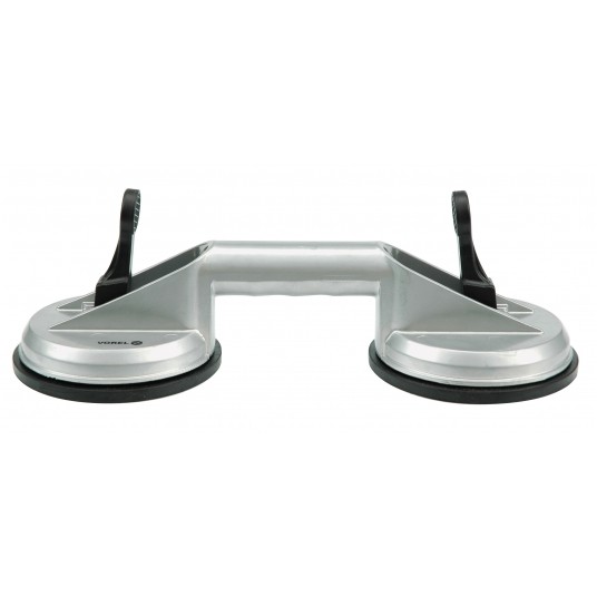 UCHWYT ALU. DO SZYB (PRZYSSAWKA) 2X115MM -zdjęcie numer 1