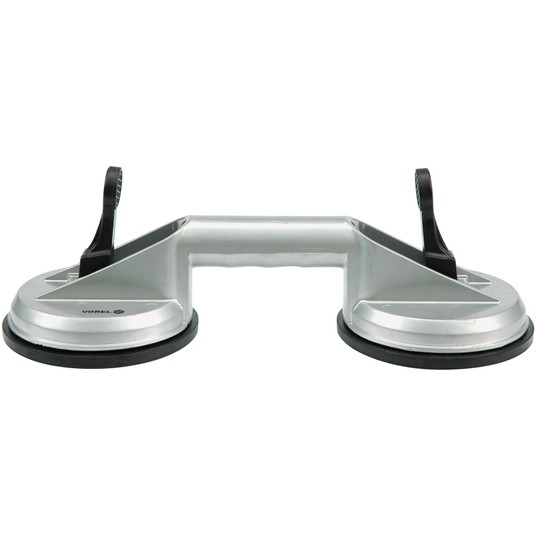 UCHWYT ALU. DO SZYB (PRZYSSAWKA) 2X115MM -zdjęcie numer 1