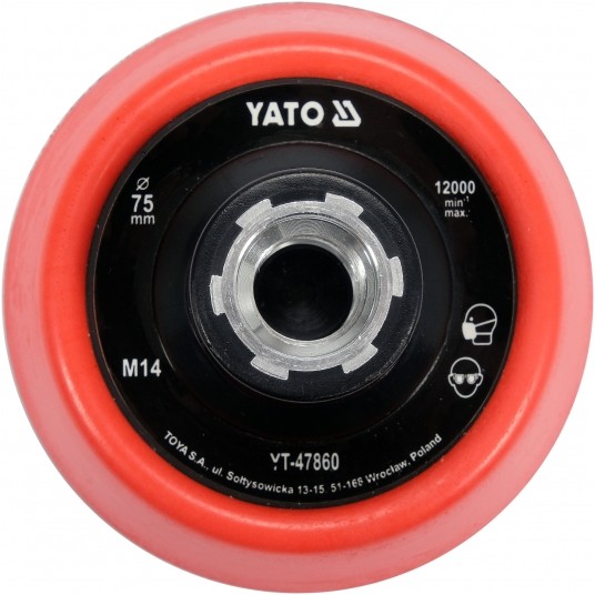 UCHWYT MOCUJĄCY 75MM Z RZEPEM, M14 -zdjęcie numer 2