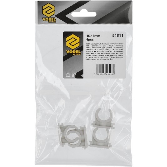 UCHWYTY DO RUR 15-16MM 4SZT. -zdjęcie numer 4