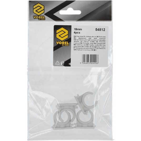 UCHWYTY DO RUR 18MM 4SZT. -zdjęcie numer 4