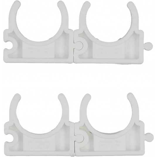 UCHWYTY DO RUR 20MM 4SZT. -zdjęcie numer 2