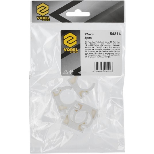 UCHWYTY DO RUR 22MM 4SZT. -zdjęcie numer 3