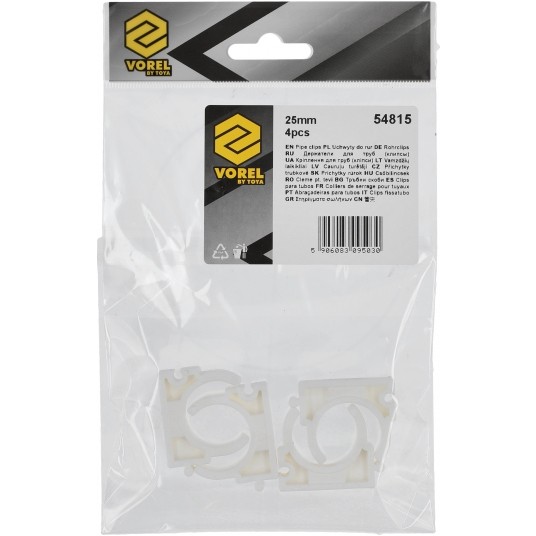 UCHWYTY DO RUR 25MM 4SZT. -zdjęcie numer 4