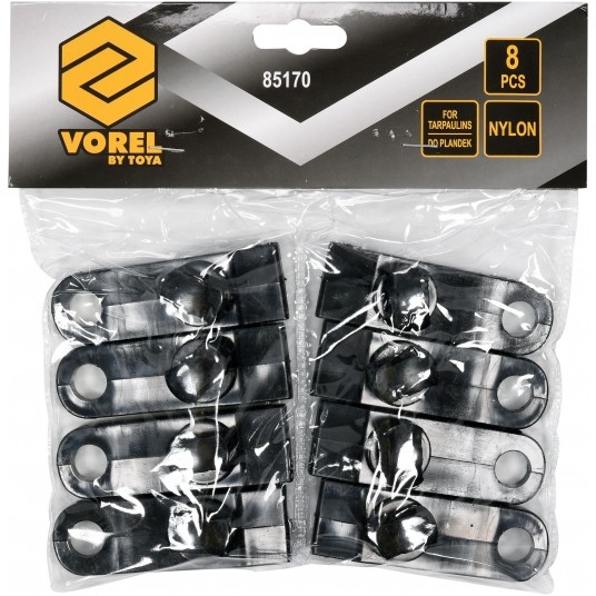 UCHWYTY ZACISKOWE 8SZT. DO MOC. PLANDEK -zdjęcie numer 2