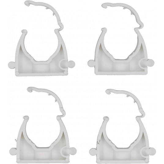 UCHWYTY ZAMYKANE DO RUR 18MM 4SZT. -zdjęcie numer 3