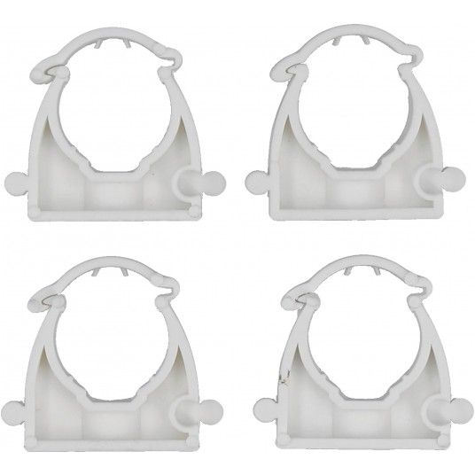 UCHWYTY ZAMYKANE DO RUR 18MM 4SZT. -zdjęcie numer 1