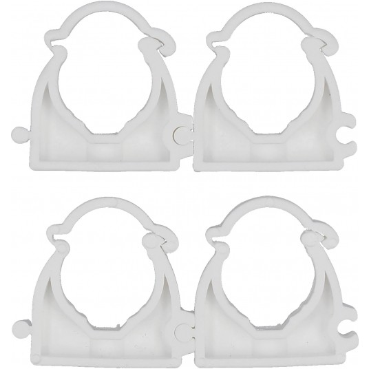 UCHWYTY ZAMYKANE DO RUR 20MM 4SZT. -zdjęcie numer 2