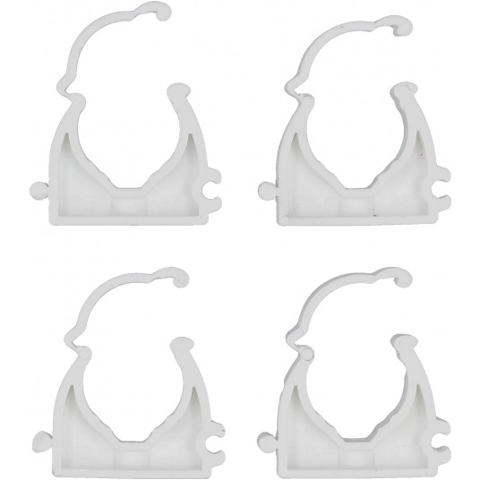 UCHWYTY ZAMYKANE DO RUR 22MM 4SZT. -zdjęcie numer 3