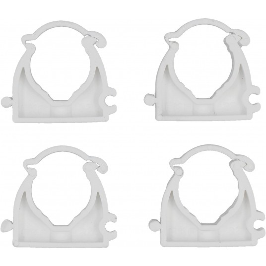 UCHWYTY ZAMYKANE DO RUR 22MM 4SZT. -zdjęcie numer 1