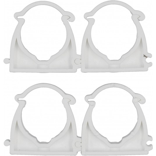 UCHWYTY ZAMYKANE DO RUR 32MM 4SZT. -zdjęcie numer 2