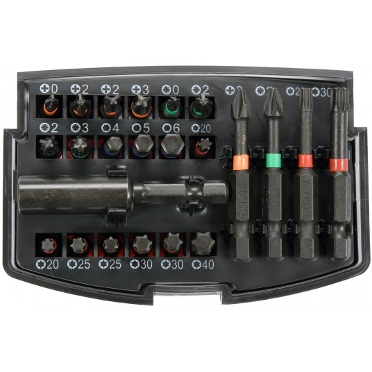 UDAROWE KOŃCÓWKI ŚRUBOKRĘTOWE 23 SZT -zdjęcie numer 1