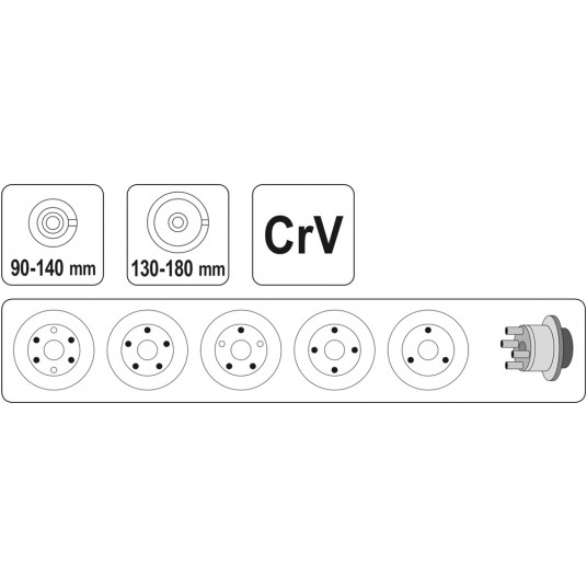 UNIWERSALNY ŚCIĄGACZ TARCZ I BĘBNÓW -zdjęcie numer 3