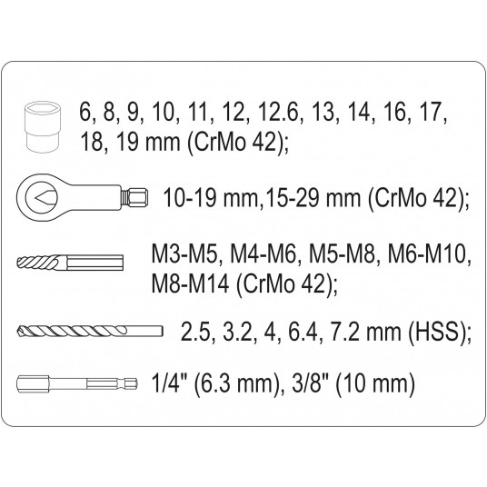 UNIWERSALNY ZESTAW DO WYKRĘCANIA -zdjęcie numer 6