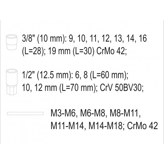 UNIWERSALNY ZESTAW WYKRĘTAKÓW 17 PCS -zdjęcie numer 2