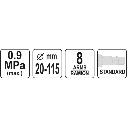 URZĄDZENIE DO MONTAŻU OSŁON PRZEGUBÓW YAT -zdjęcie numer 4
