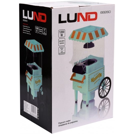 URZĄDZENIE DO POPCORNU 1200W WÓZEK -zdjęcie numer 4