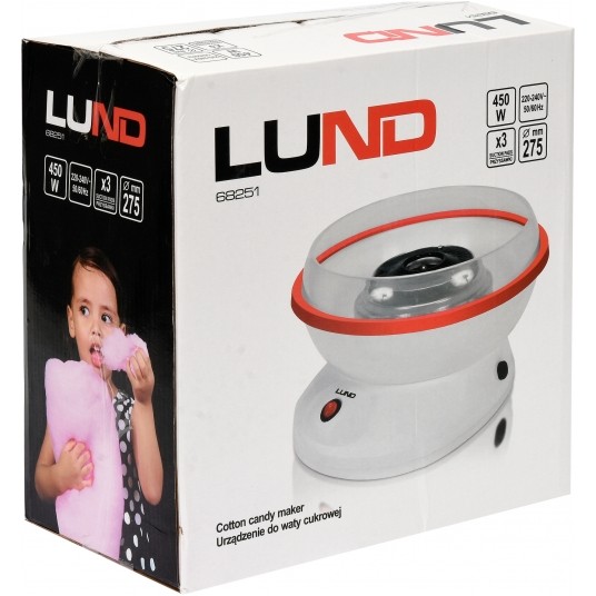 URZĄDZENIE DO WATY CUKROWEJ 450W -zdjęcie numer 5