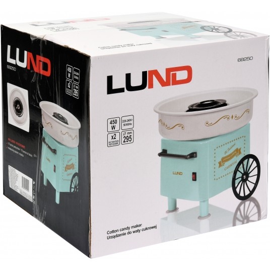 URZĄDZENIE DO WATY CUKROWEJ, WÓZEK 450W -zdjęcie numer 5