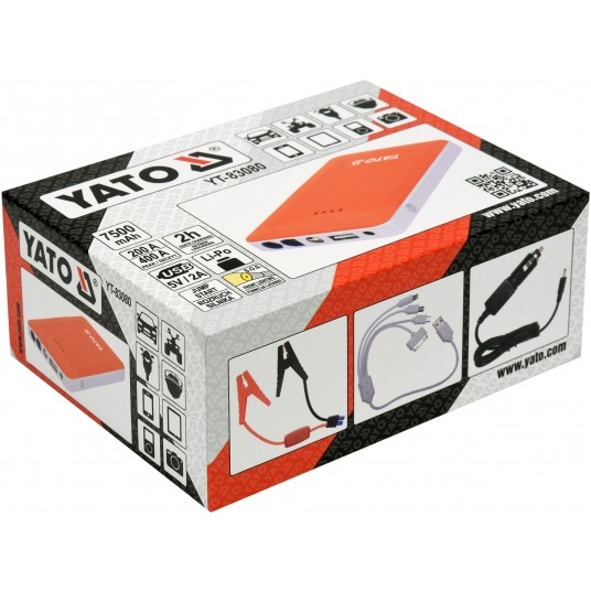 URZĄDZENIE ROZRUCHOWE/POWER BANK 7500mAh -zdjęcie numer 5