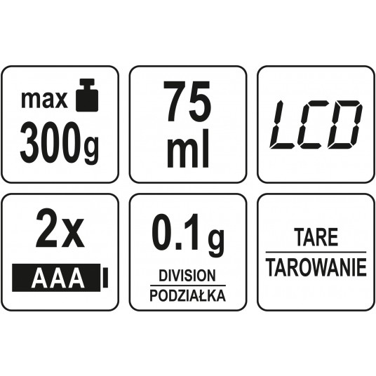 WAGA KUCHENNA - ŁYŻKA 75ML -zdjęcie numer 7